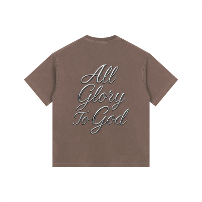 Vintage Washed Oversized Cotton T-Shirt