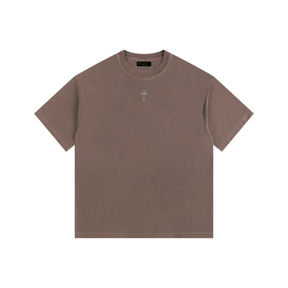 Vintage Washed Oversized Cotton T-Shirt