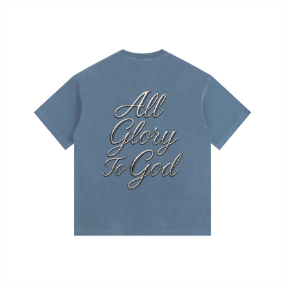 Vintage Washed Oversized Cotton T-Shirt