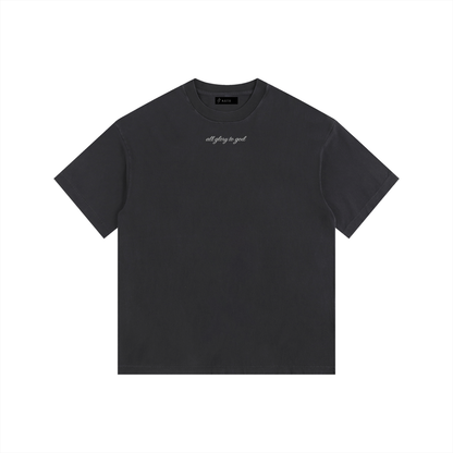 Vintage Washed Oversized Cotton T-Shirt