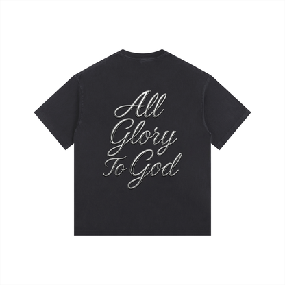 Vintage Washed Oversized Cotton T-Shirt