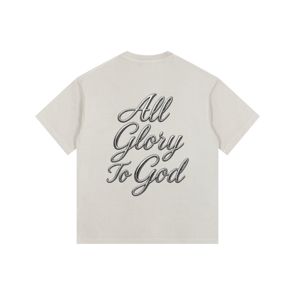 Vintage Washed Oversized Cotton T-Shirt