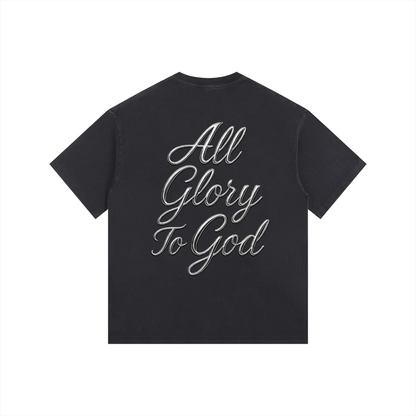 Vintage Washed Oversized Cotton T-Shirt