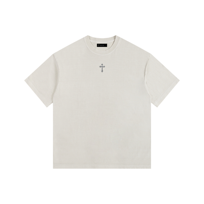 Vintage Washed Oversized Cotton T-Shirt